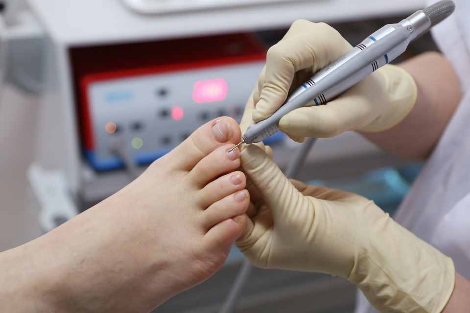 Pedicure clinico
